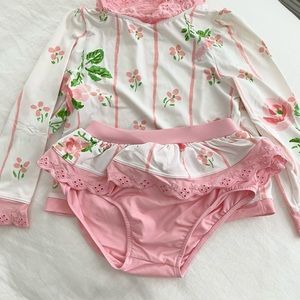 Beaufort Bonnet rash guard 2 piece swimsuit!